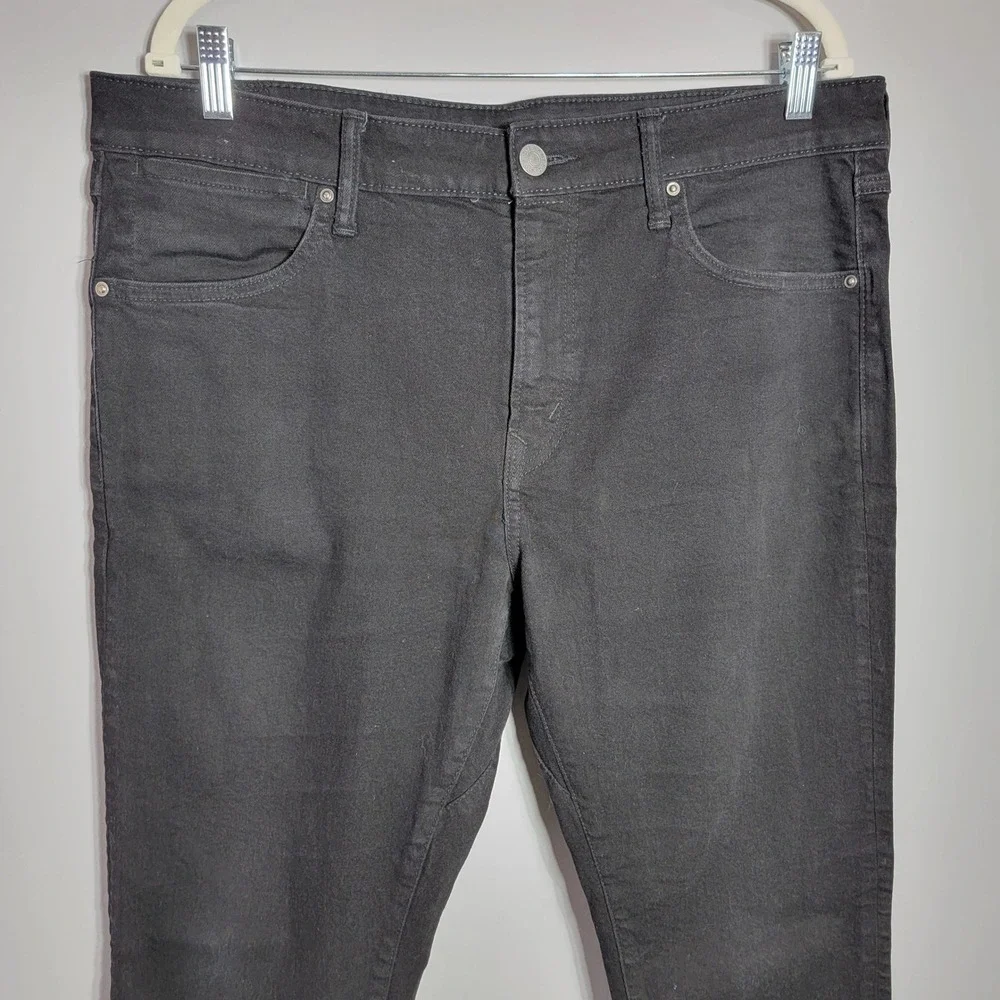 American Eagle AE 24/7 Athletic Skinny Jeans Men‎ 36x32 Black Airflex+